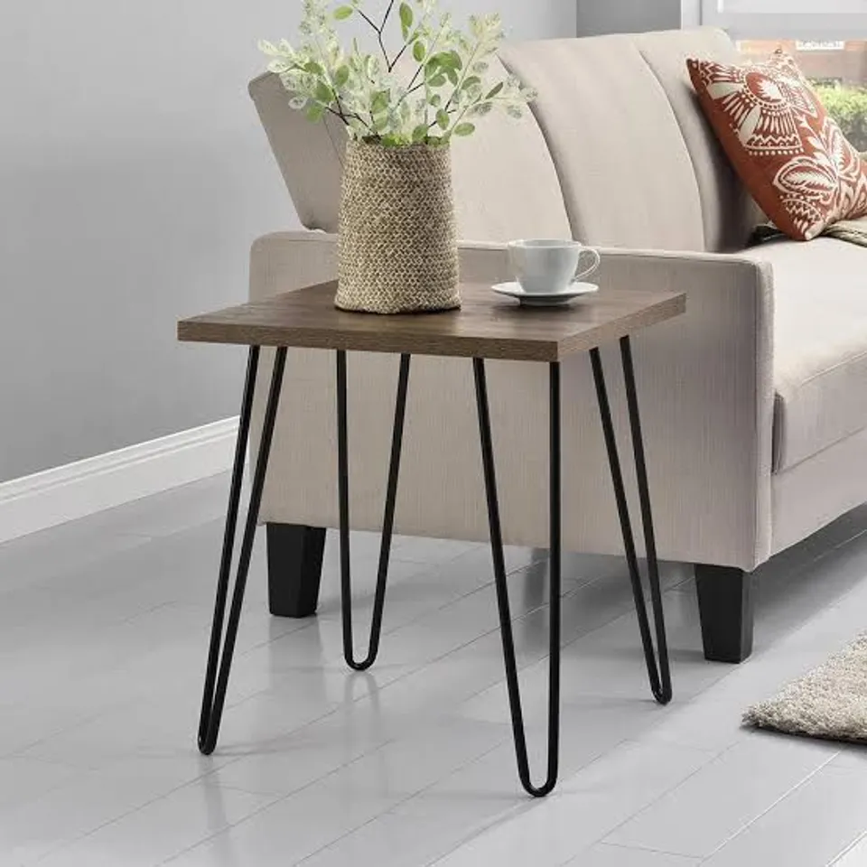BOXED OWEN RETRO END TABLE - WALNUT (1 BOX)