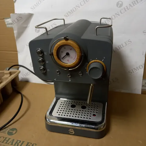 SWAN ESPRESSO COFFEE MAKER - GREY