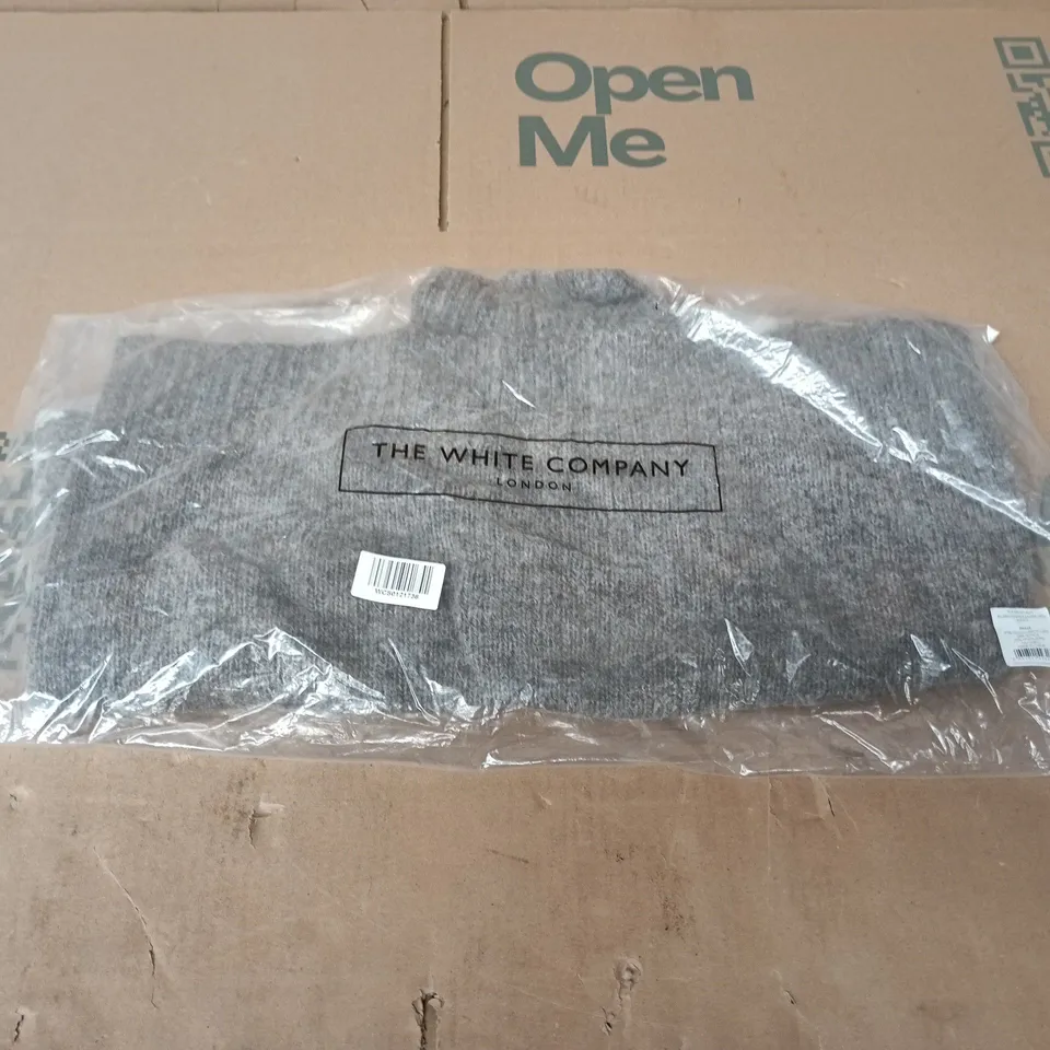 BAGGED THE WHITE COMPANY BLURRED FAIRISLE JUMPER WITH ALPACA - SMAL