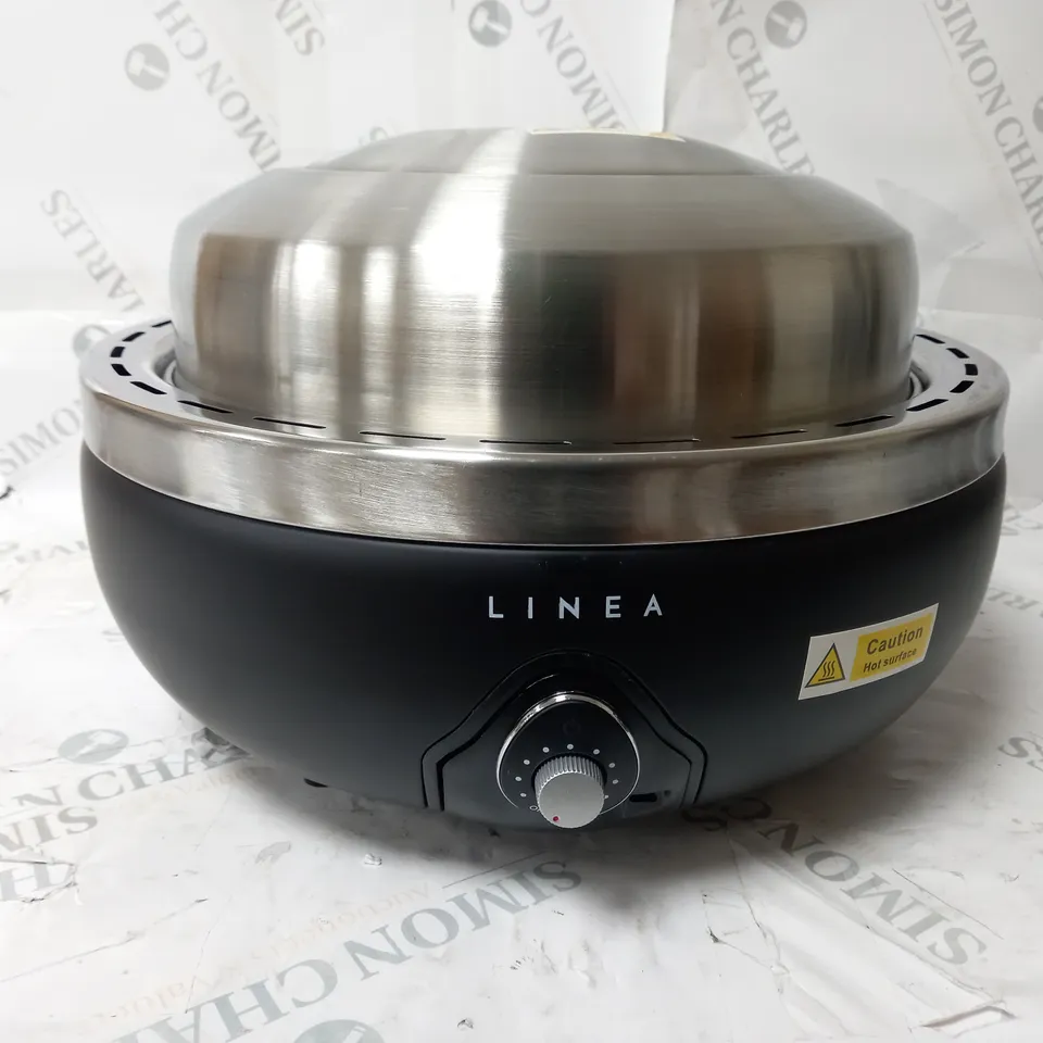 BOXED LINEA BBQ GRILL - BLACK 