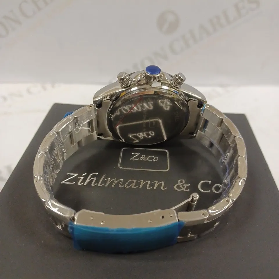 ZIHLMANN & CO TRIPLE DIAL BRACELET STRAP WRISTWATCH