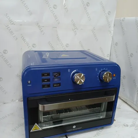 BOXED COOK'S ESSENTIAL 21-LITRE AIRFRYER OVEN IN BLUE