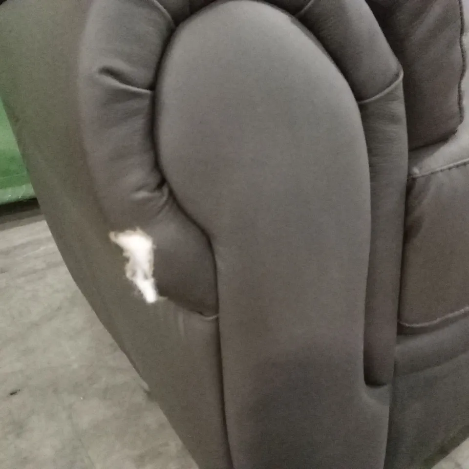 NAPLES ITALIAN LEATHER 3 SEATER SOFA - CHOCOLATE RRP £1349