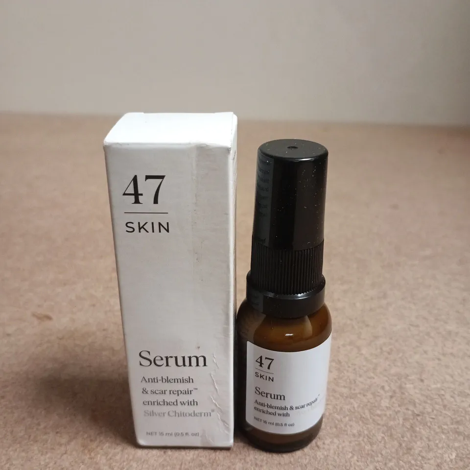 47 SKIN SERUM – ANTI-BLEMISH & SCAR REPAIR (15 ML)
