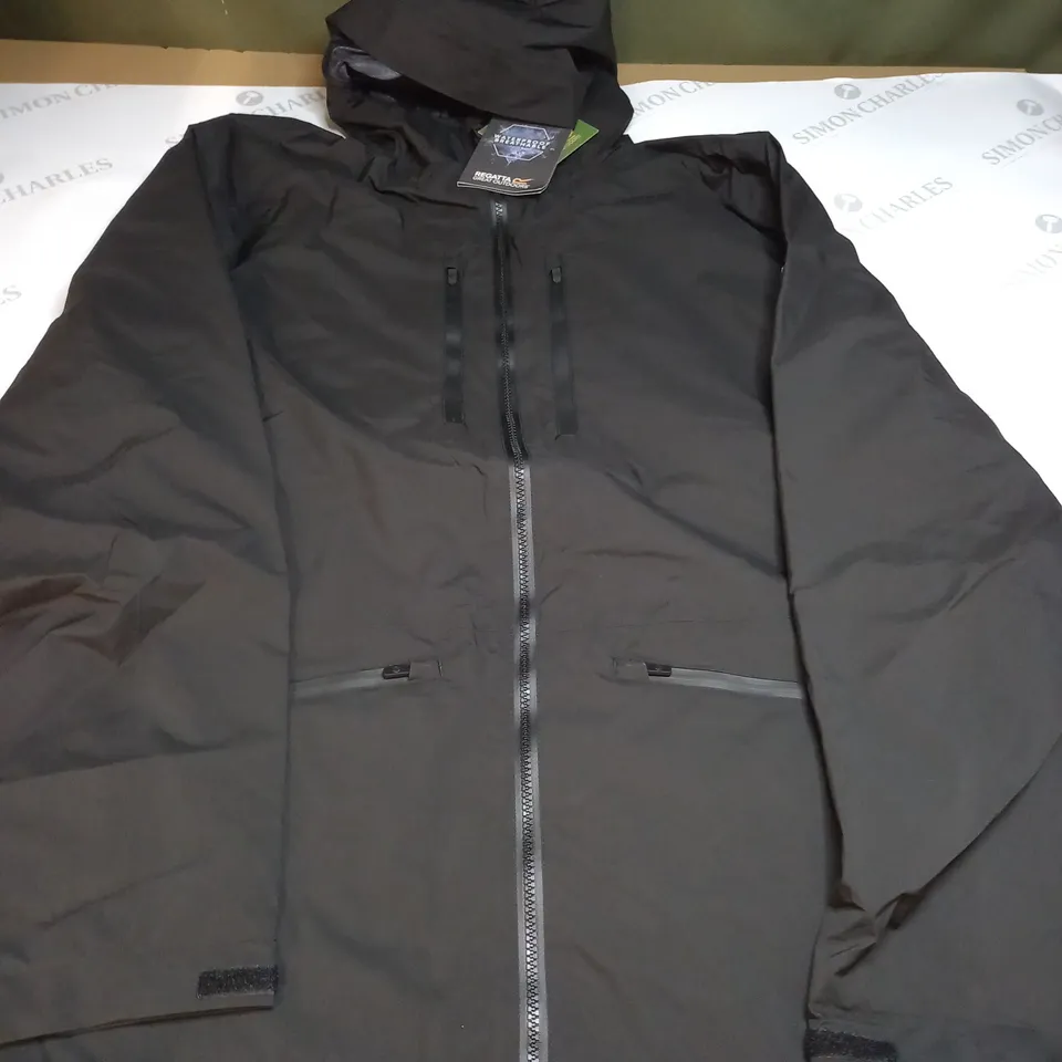 REGATTA MENS PULTON II WATERPROOF JACKET - LARGE 