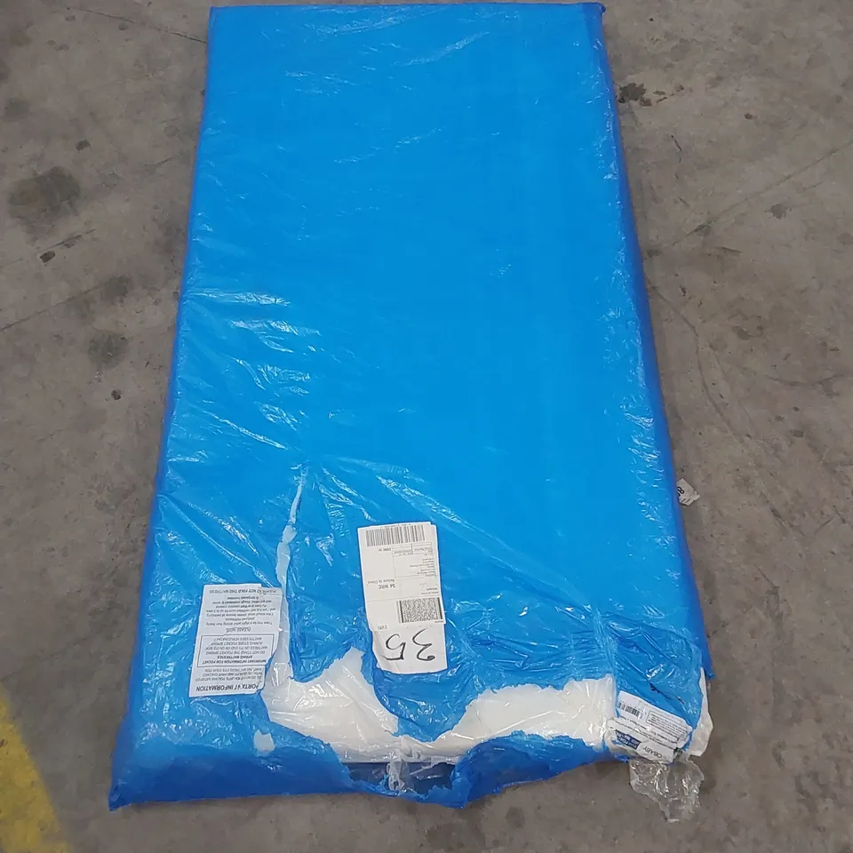 QUALITY BAGGED ECO FOAM COT MATTRESS // SIZE: 1400mm X 700mm X 75mm