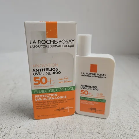 BOXED LA ROCHE-POSAY ANTHELIOS UVMUNE 400 FLUID OIL CONTROL SPF50+ (50ML)