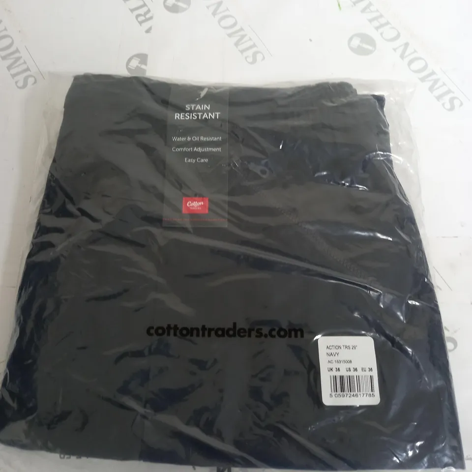 COTTON TRADERS ACTION TROUSERS SIZE 36