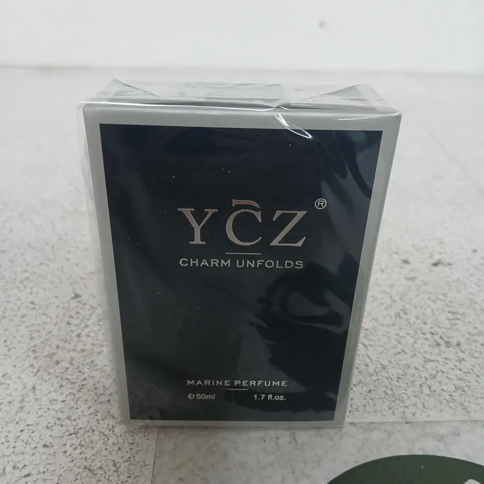 BOXED AND SEALED YCZ CHARM UNFOLDS MARINE PERFUME 50ML
