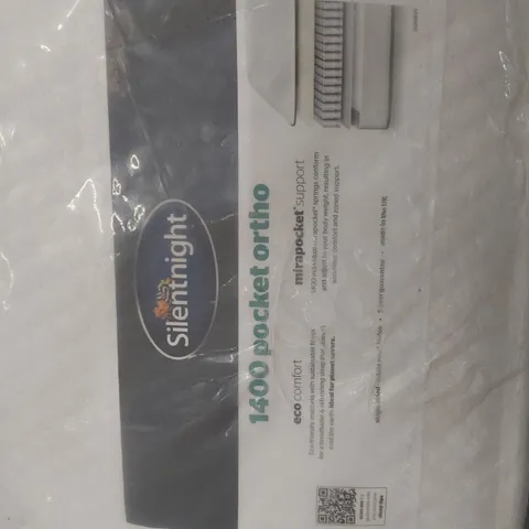 BAGGED SILENTNIGHT 4'6" DOUBLE 1400 POCKET ORTHO MATTRESS
