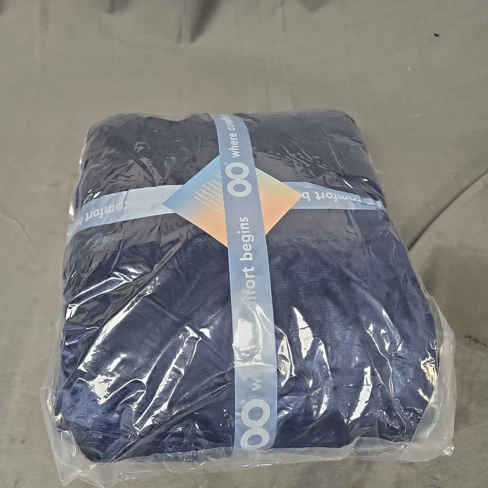 SEALED OODIE ADULT OVERSIZED HOODED BLANKET - NAVY 