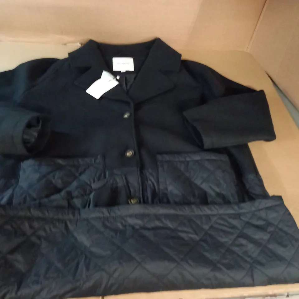 ONLY CURVE CARMAKOMA TWO TEXTURED COAT - UK 22/24