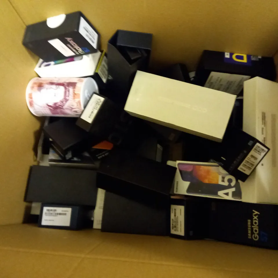 BOX OF APPROX 25 ASSORTED DIGITAL APPLIANCE DISPLAY BOXES 