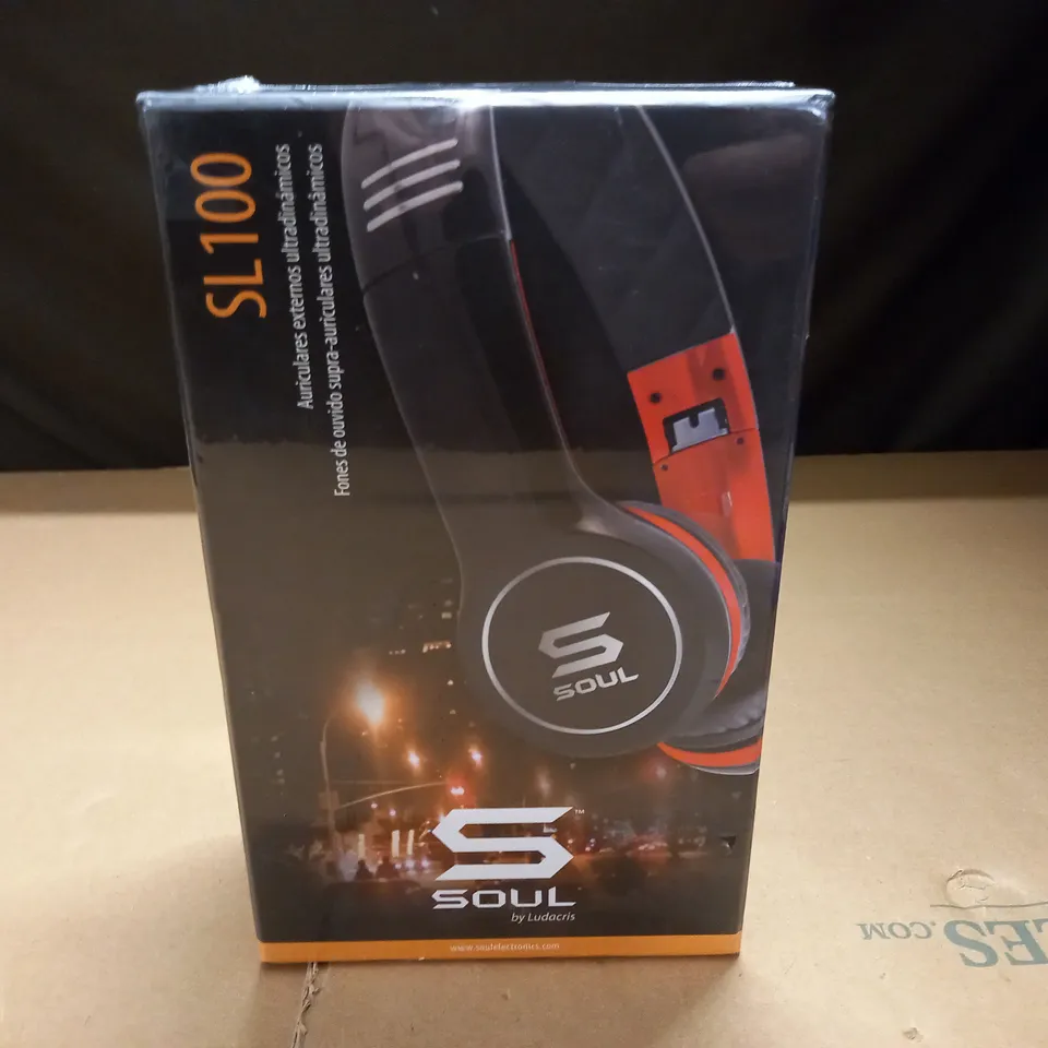 SEALED SOUL BY LUDACRIS SL100 HEADPHONES FOR IPHONE/IPAD