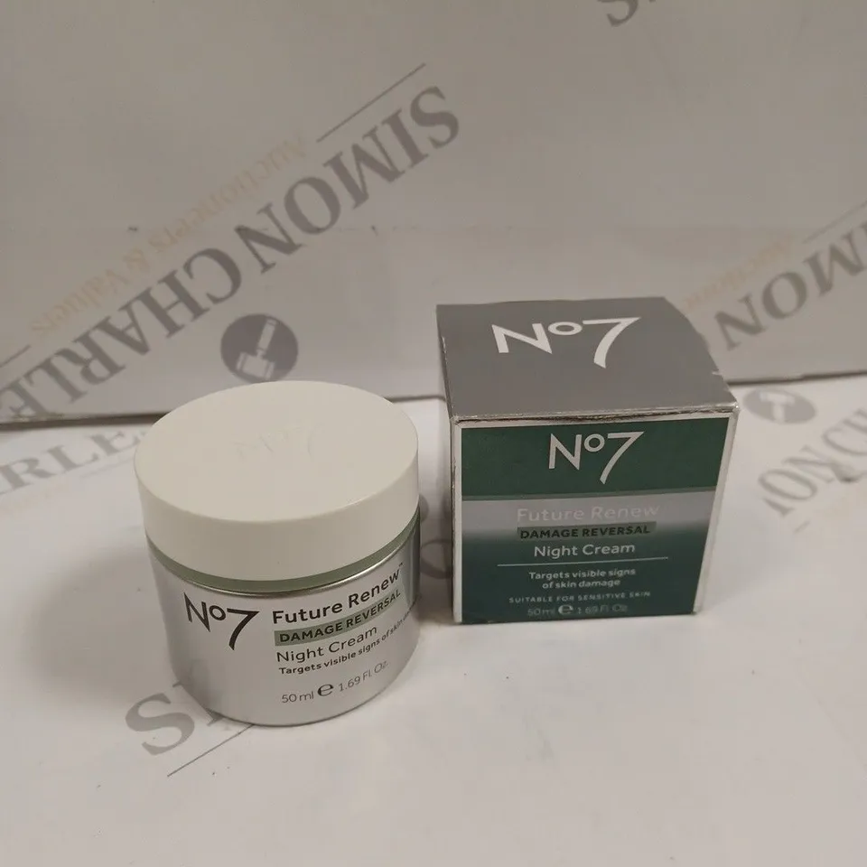 NO7 FUTURE RENEW DAMAGE REVERSAL NIGHT CREAM 50ML