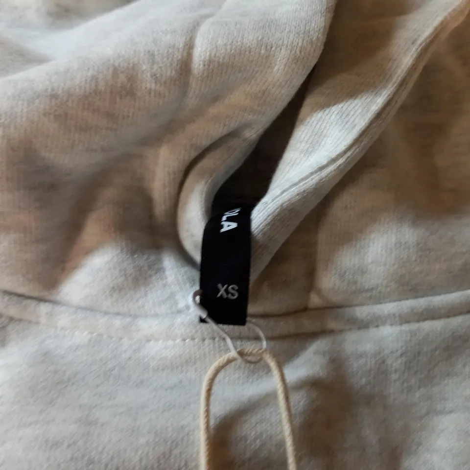 ADANOLA OVERSIZED GREY HOODIE - SIZE XS