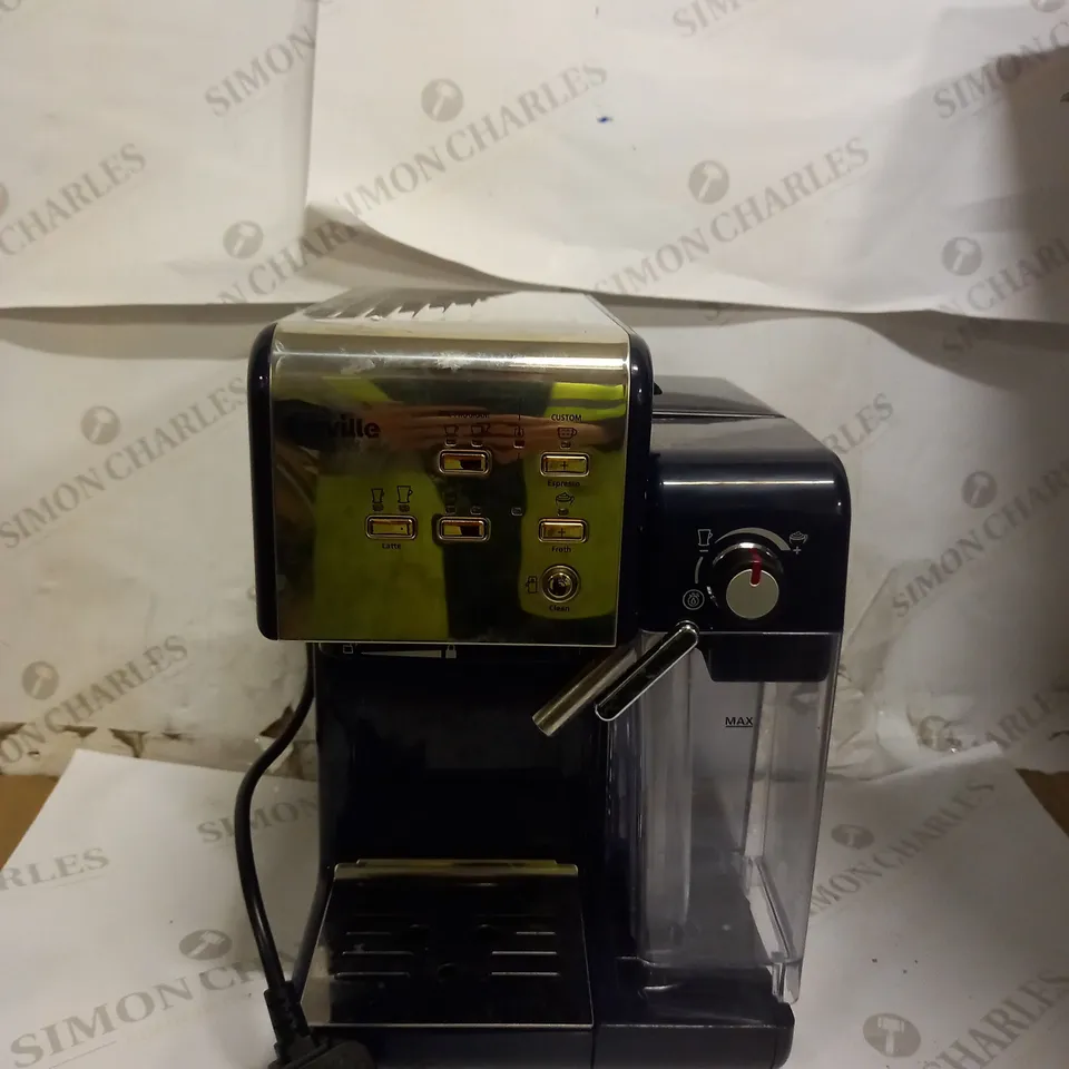 BREVILLE ONE-TOUCH COFFEEHOUSE COFFEE MACHINE - NAVY BLUE