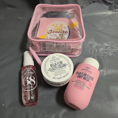 SOL DE JANEIRO BEIJA FLOR JET SET 3PCE BODY CARE SET