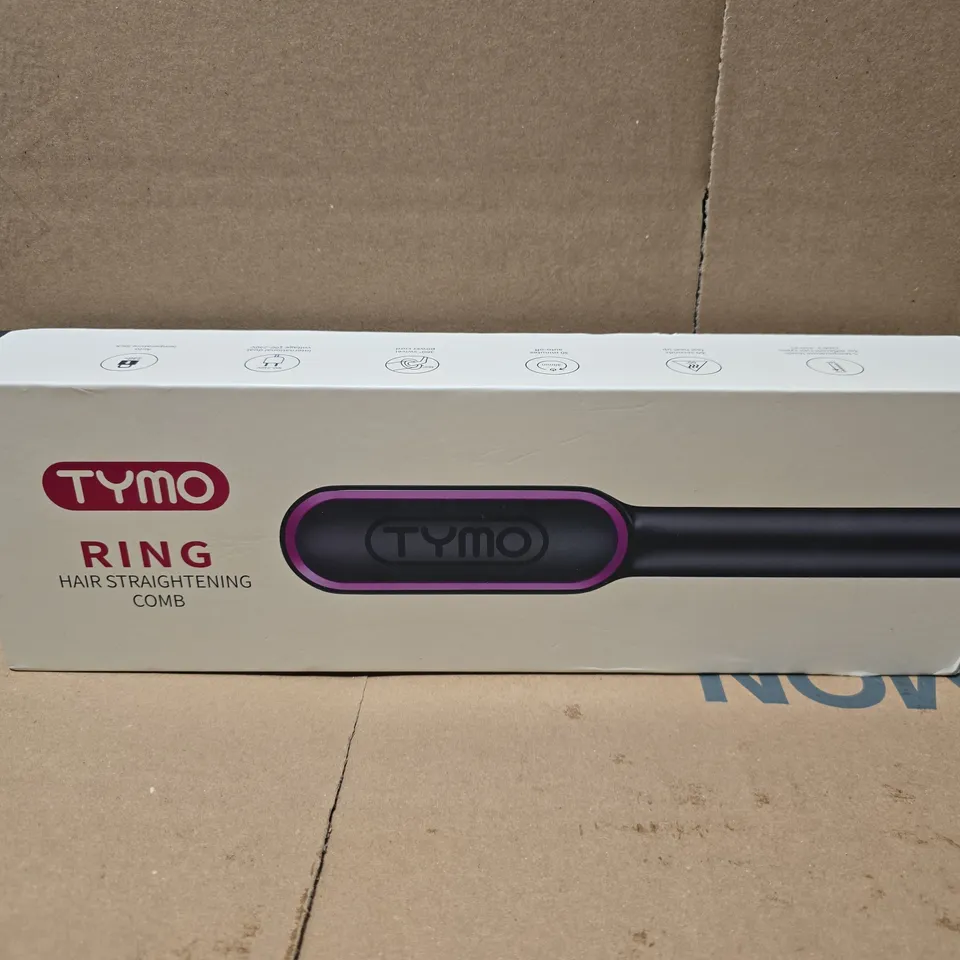 BOXED TYMO RING HAIR STRAIGHTENING COMB