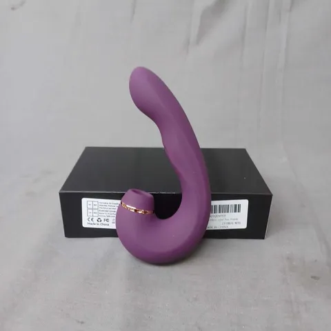 BOXED SAMCHEON CLITORAL SUCKING VIBRATOR IN PURPLE