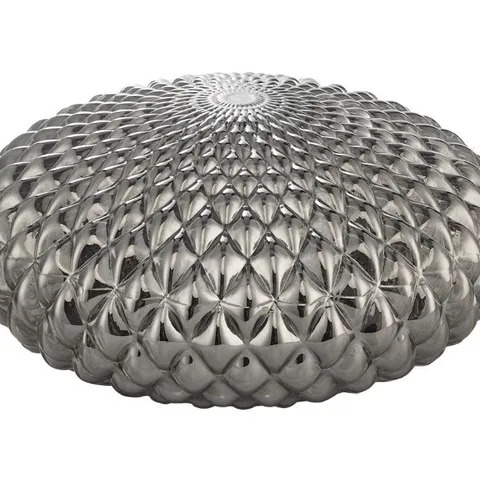 BOXED BIBIANA SMOKED TEXTURED GLASS LARGE PACK OF 10