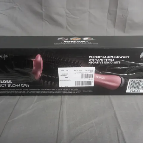 BOXED REVAMP PROGLOSS PERFECT BLOW DRY - VOLUME AND SHINE AIR STYLER
