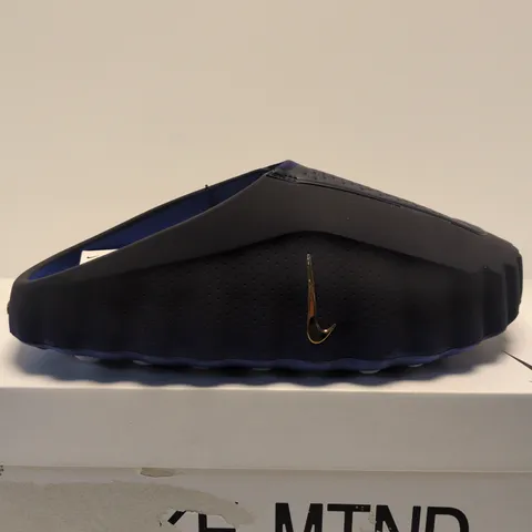 BOXED PAIR OF NIKE MIND 001 SLIP-ON SNEAKERS – UK 8