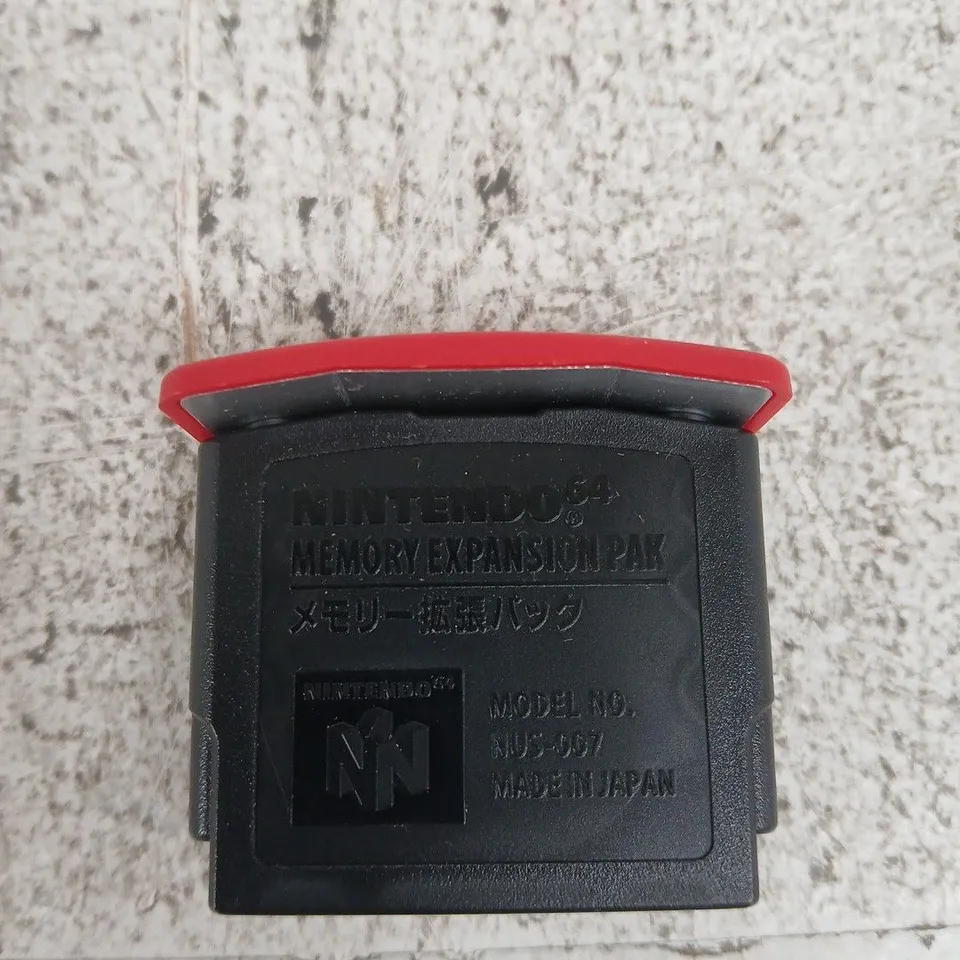 NINTENDO MEMORY EXPANSION PACK (NUS-006) – OFFICIAL NINTENDO CARTRIDGE, MADE IN JAPAN