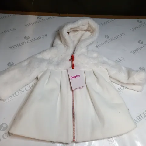 TED BAAKER GIRLS WOOL COAT SIZE 6-9 MONTHS