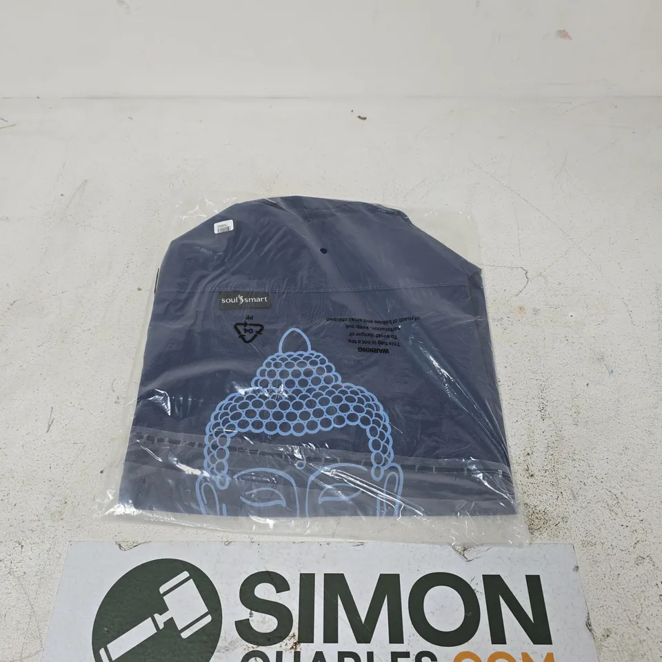 BOX OF APPROXIMATELY 40 SOULSMART BUDDHA PRINT NAVY BAGS