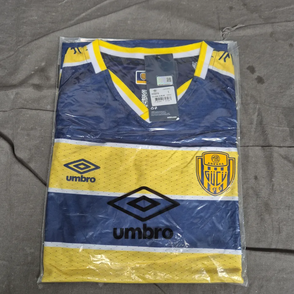 BAGGED UMBRO MKE ANKARAGUCU AWAY SHIRT 23/24 MENS – SIZE L