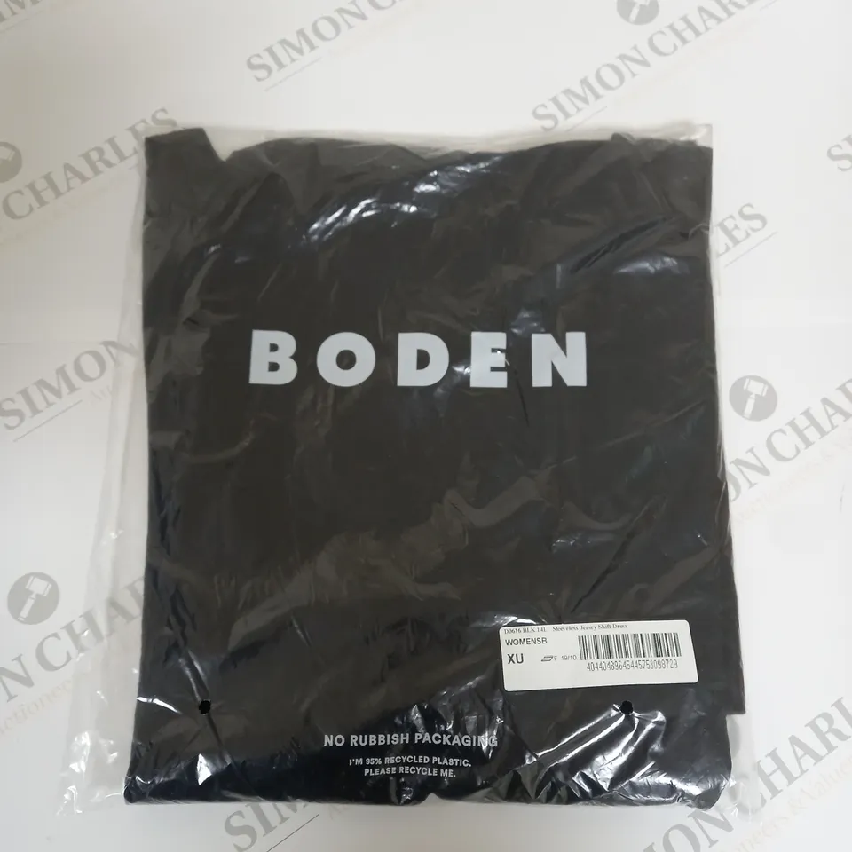 BAGGED BODEN SLEEVELESS JERSEY SHIFT DRESS SIZE 14L