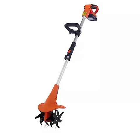 YARD FORCE 20V CORDLESS TILLER WITH BATTERY AND CHARGER