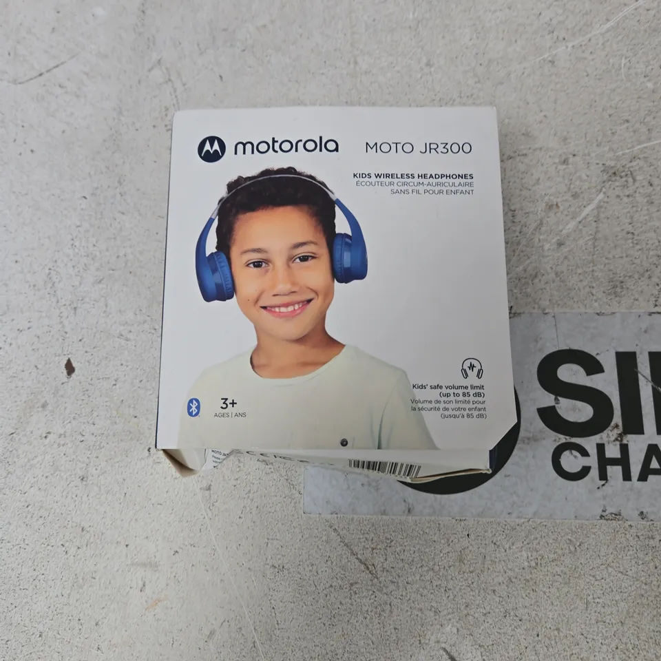 MOTOROLA MOTO JR300 KIDS WIRELESS HEADPHONES – BOXED