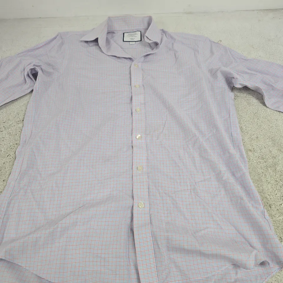 CHARLES TYRWHITT CLASSIC FIT NON-IRON SHIRT – (15½/33IN)