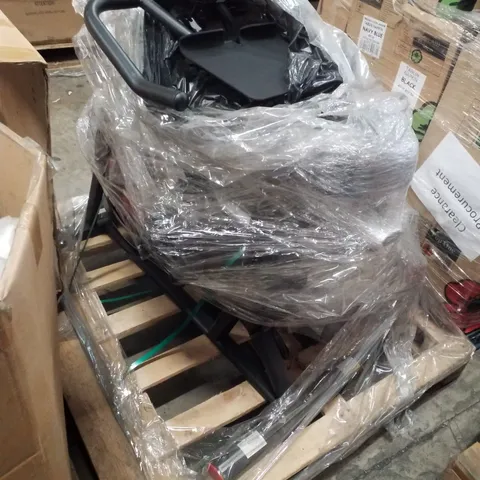PALLET CONTAINING EXERCISE BIKE & ROWING MACHINE