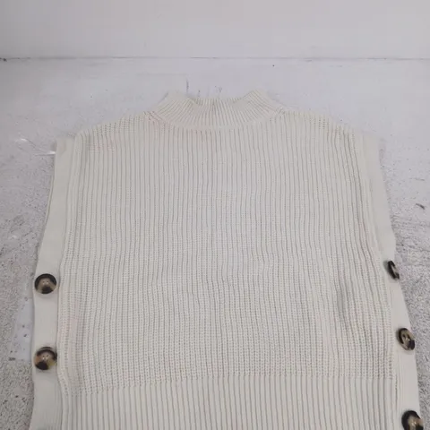 MINT VELVET KNIT CARDIGAN – WHITE, SIZE S
