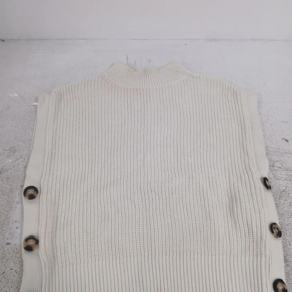 MINT VELVET KNIT CARDIGAN – WHITE, SIZE S