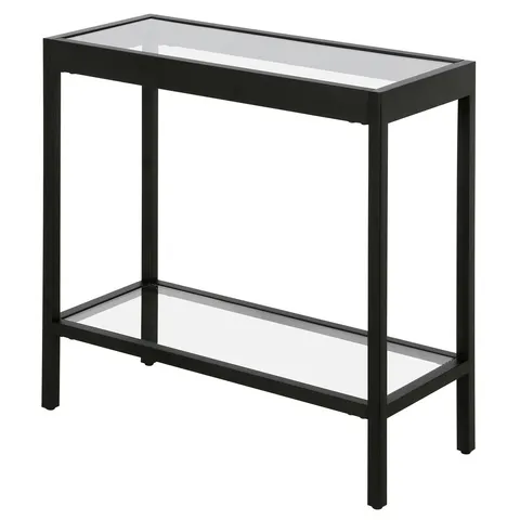 BOXED ALEXIS FARIN SIDE TABLE - BLACKENED BRONZE FINISH (1 BOX)