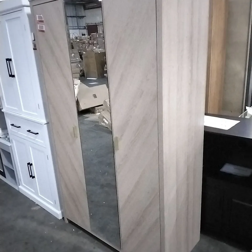 BONNIE 3 DOOR WARDROBE WITH MIRROR - OSLO OAK