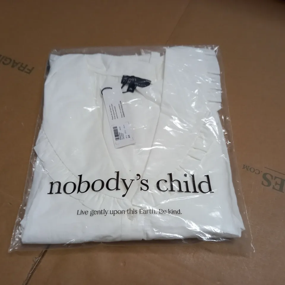 BAGGED NOBODYS CHILD EMMIE BLOUSE - UK 14