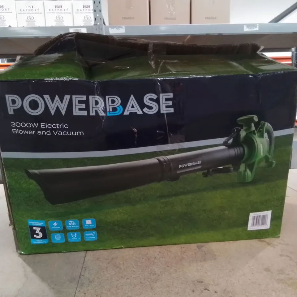 POWERBASE BLOWER AND VACUUM 