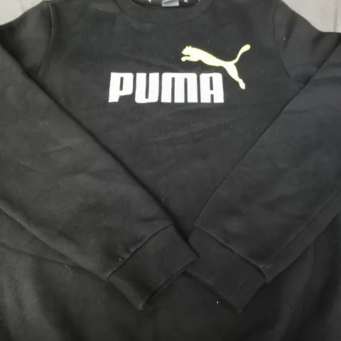 KIDS PUMA LOGO SWEATSHIRT - SIZE 13/14 YRS 