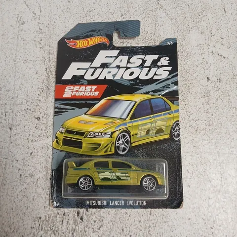 HOT WHEELS 2 FAST 2 FURIOUS MITSUBISHI LANCER EVOLUTION (3/6)