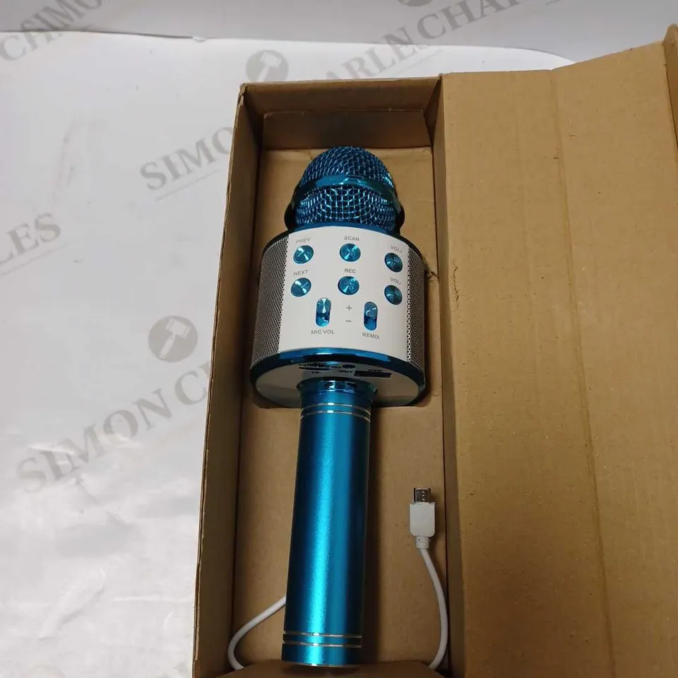 WSTER WIRELESS MICROPHONE HIFI SPEAKER 