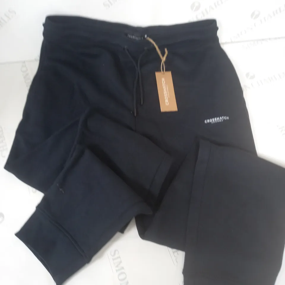 CROSSHATCH NAVY JOGGERS - XL