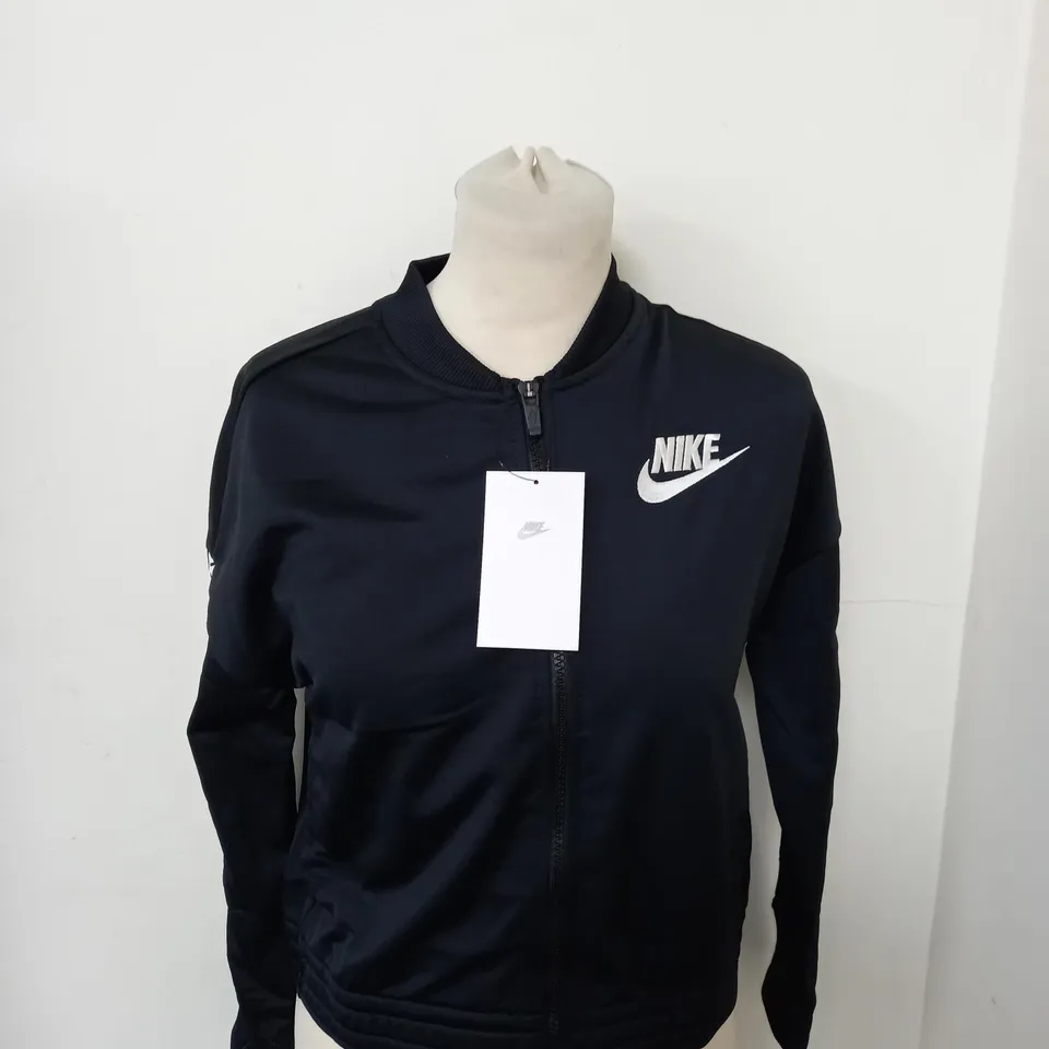 NIKE LOGO ZIPPED JACKET SIZE L - GIRLS