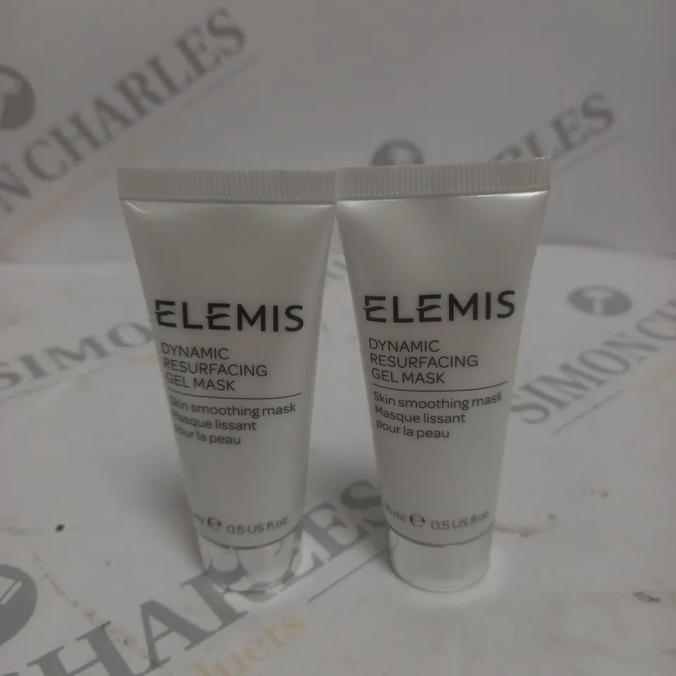 SET OF 2 ELEMIS DYNAMIC RESURFACING GEL MASKS - 2 X 15ML