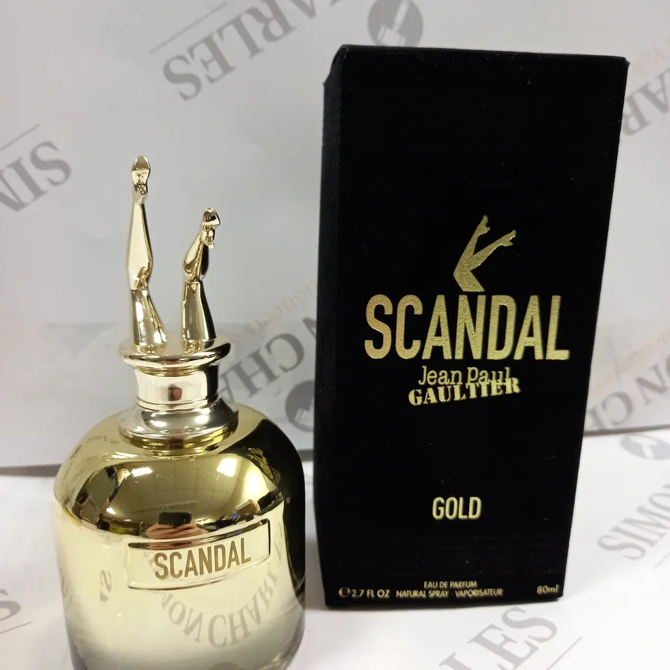BOXED JEAN PAUL GAULTIER "SCANDAL" EAU DE PARFUM 80ML 