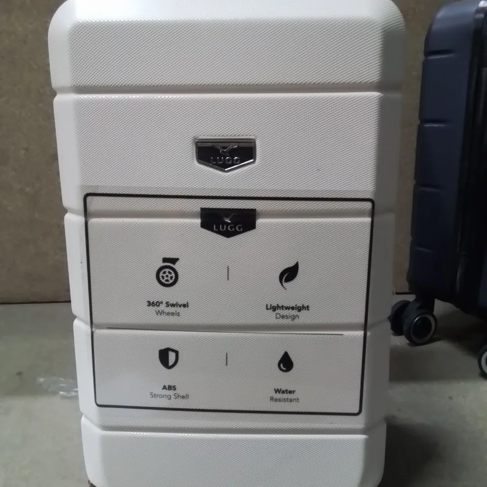 LUGG JETSET CABIN BAG CREAM&BROWN